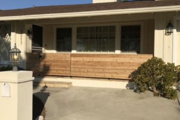 Overhead garage door service at a hard-working Burbank property