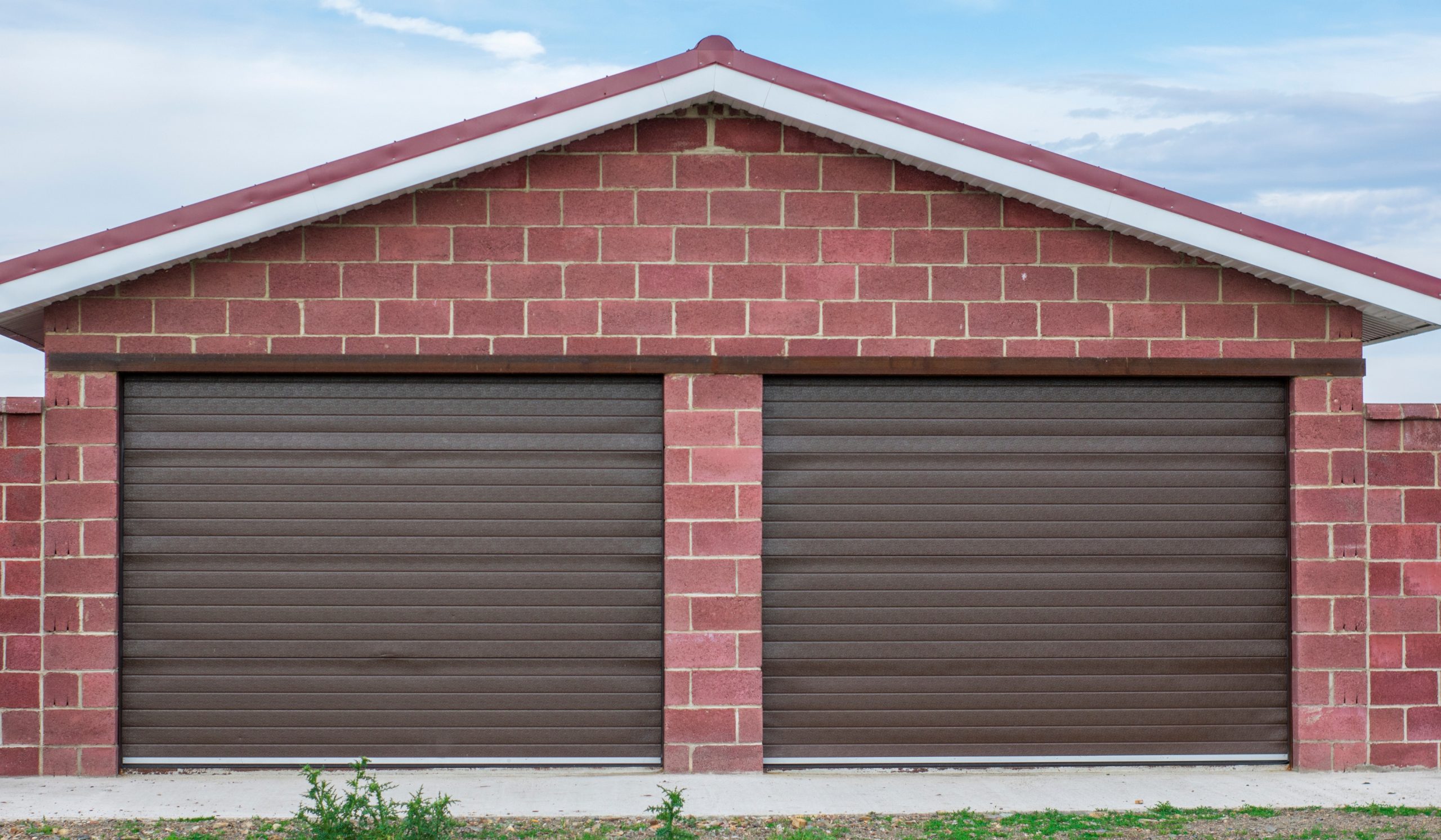 Modern designs in steel garage doors