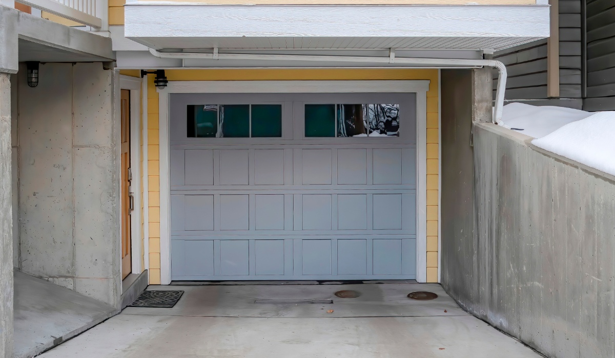 Energy Efficiency Glass Panel Garage Doors