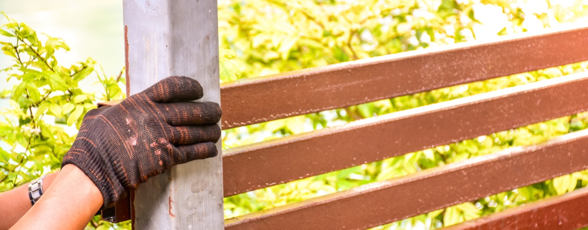 Modern contemporary gate repair with high-quality materials