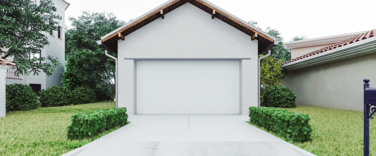 Modern commercial garage door designs available in Los Angeles.