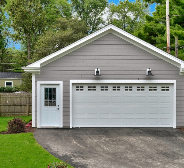Quiet garage door motor