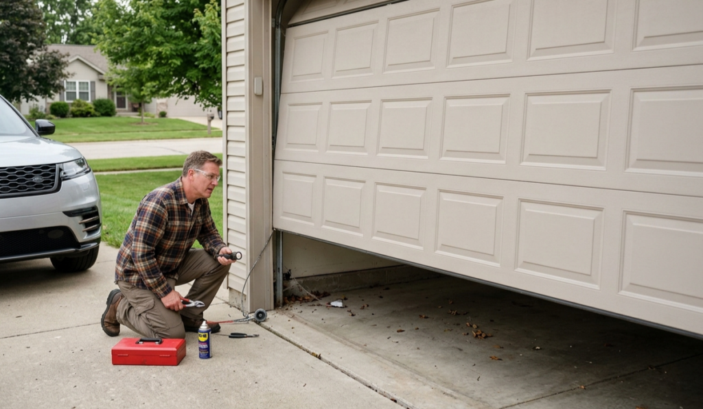 garage door not opening fix
