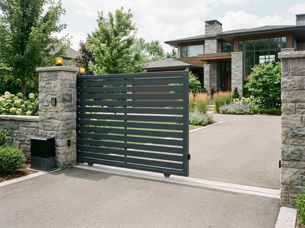 Automatic gate security