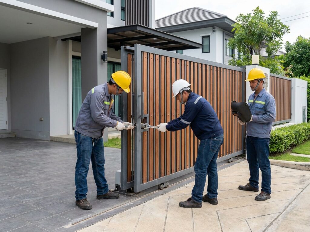 Electric gate repair Los Angeles