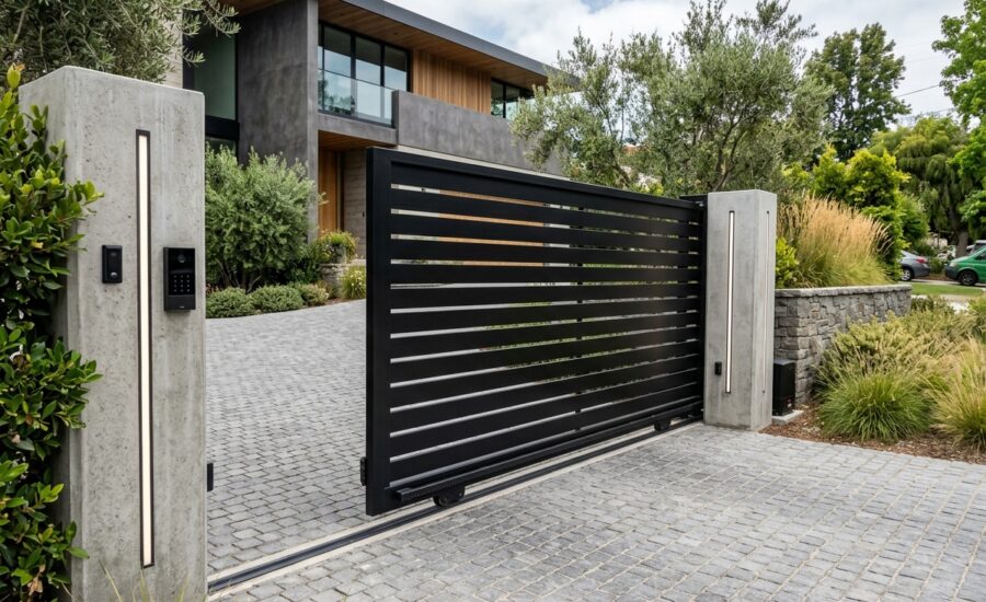 Residential automatic gate