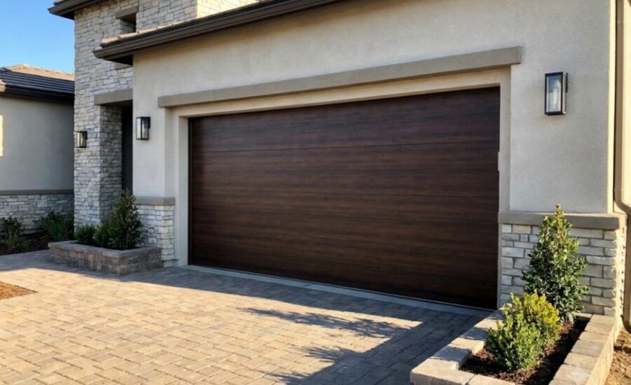 custom new garage door installation