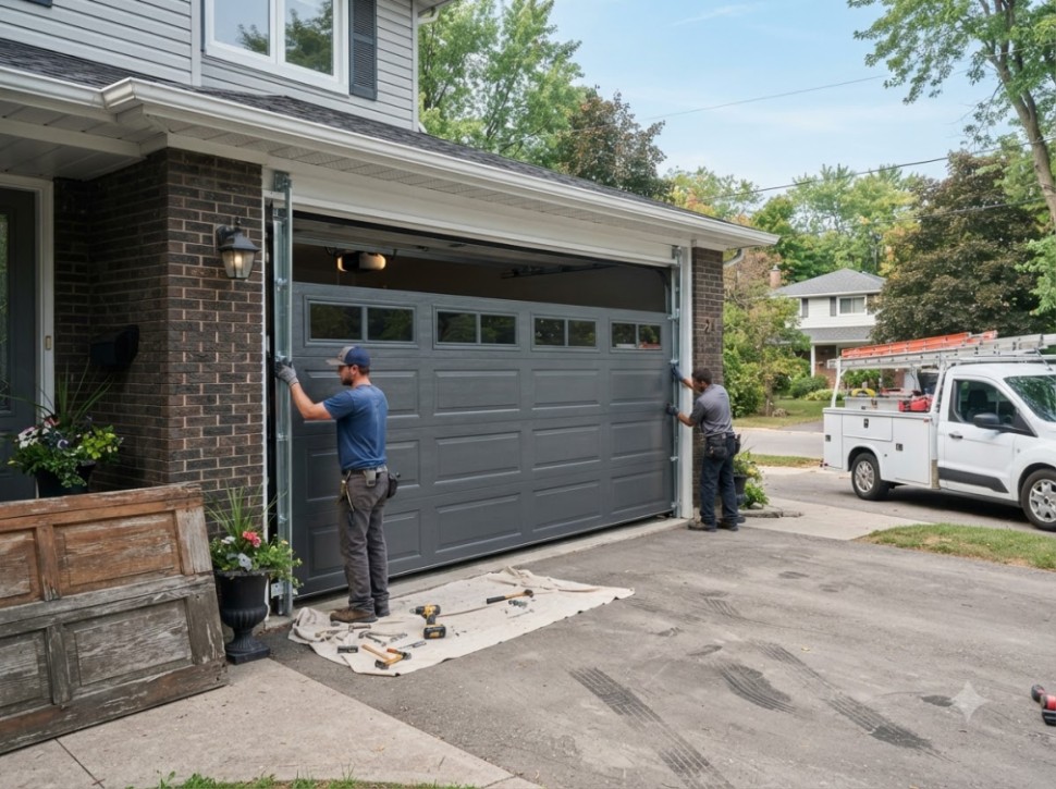 garage door replacement services