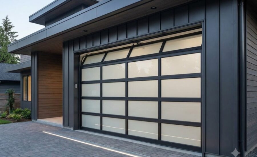 residential high lift garage door