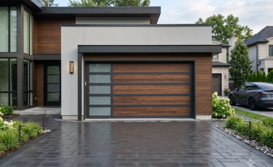 smart garage door security